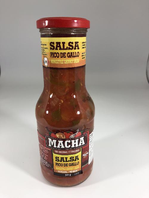 Salsa Pico de Gallo moyenne Macha 500g